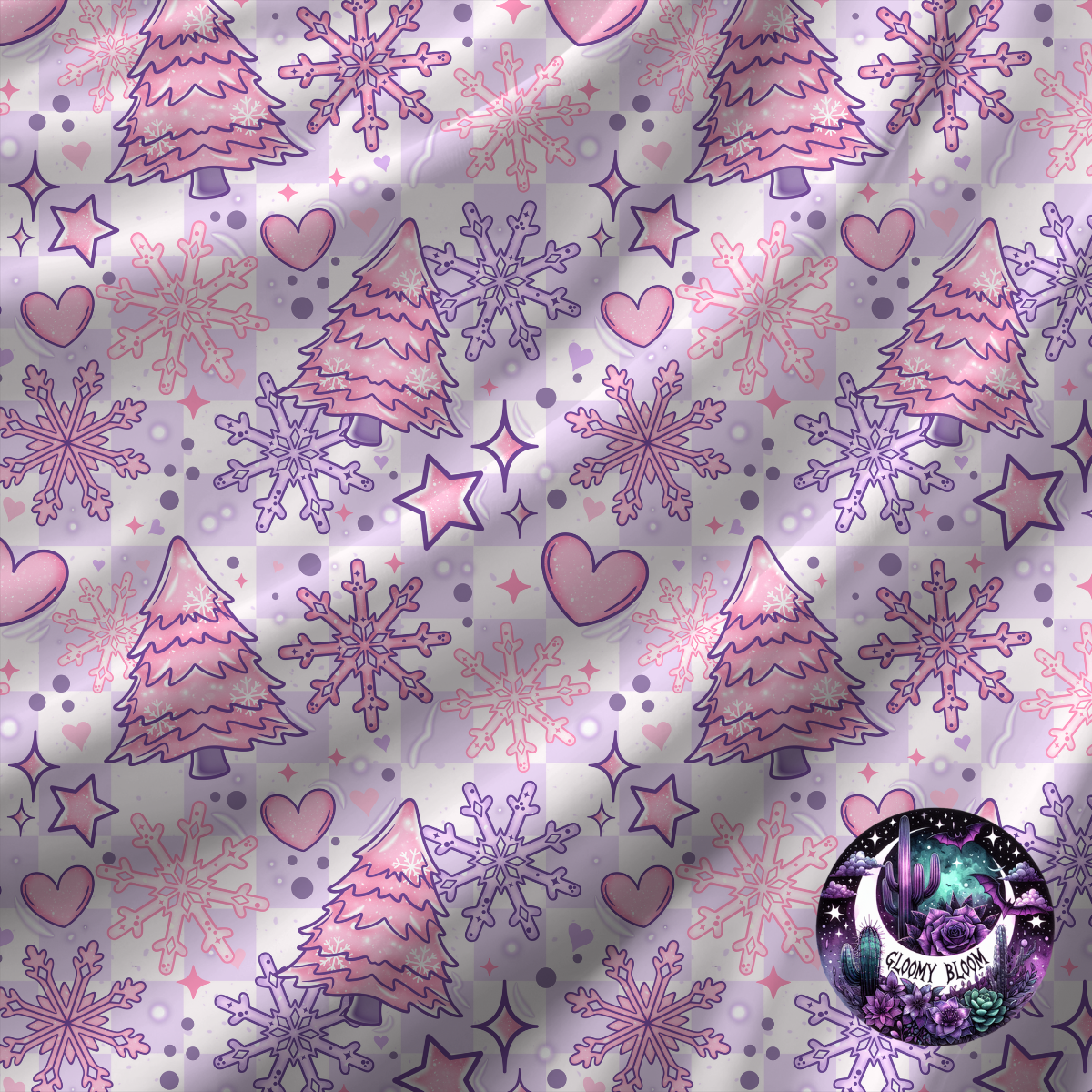 Pink Winter Theme Blanket Super Soft Blanket Snow Blanket
