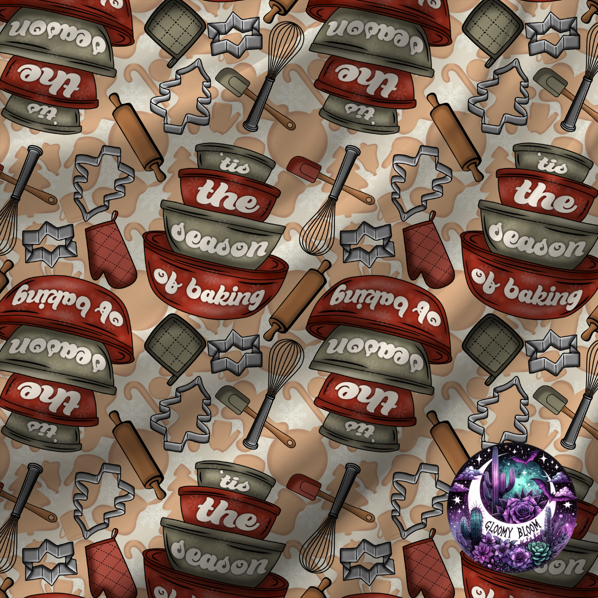 Tis The Season of Baking Blanket