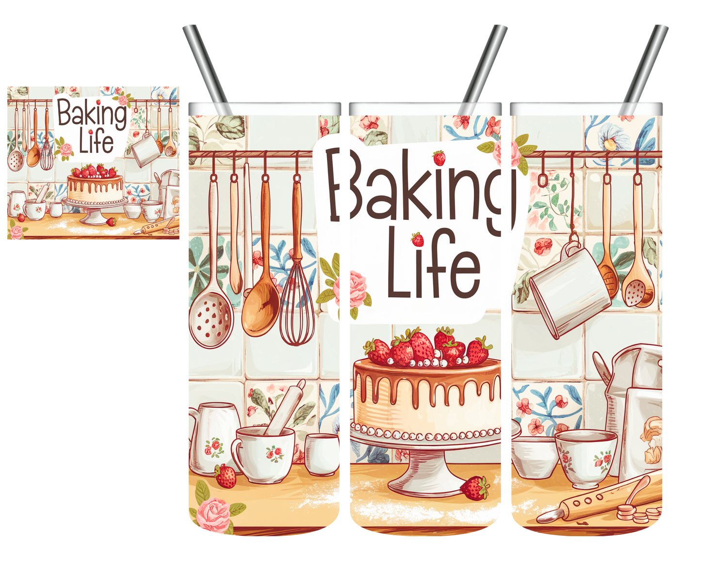 Baking Life 20 oz Tumbler