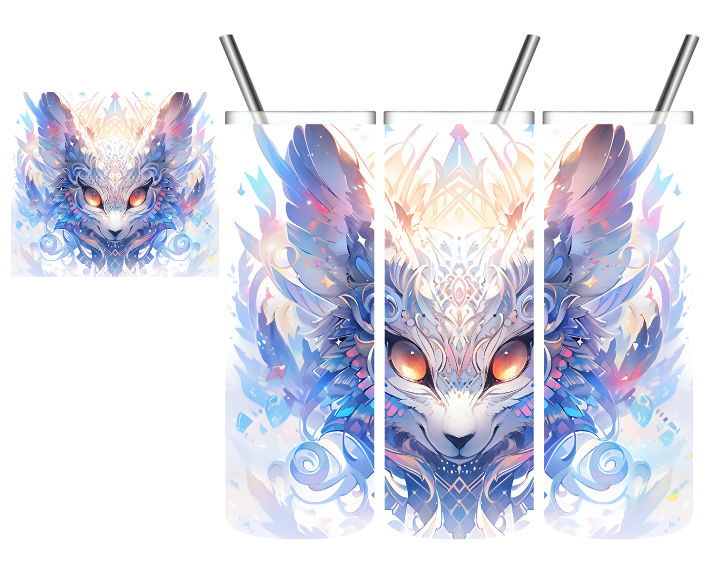 Anime Wolf 20 oz Tumbler