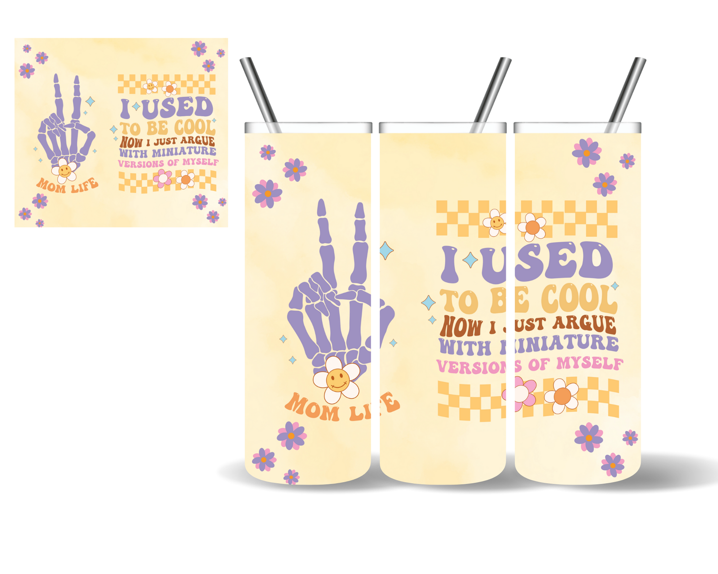 I Used To Be A Cool Mom 20 oz Tumbler