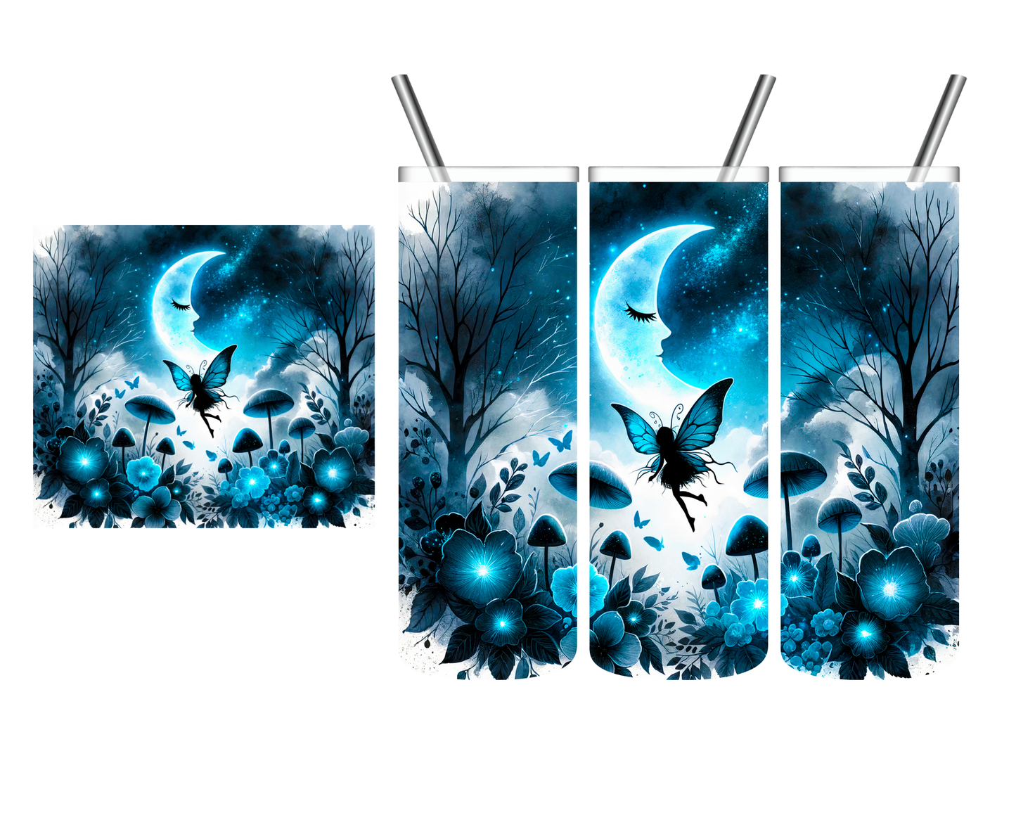 Blue Moon Fairy 20 oz Tumbler