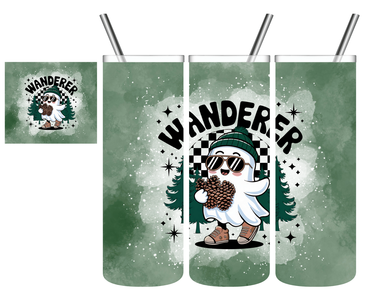 Wander Ghost Outdoors 20 oz Tumbler
