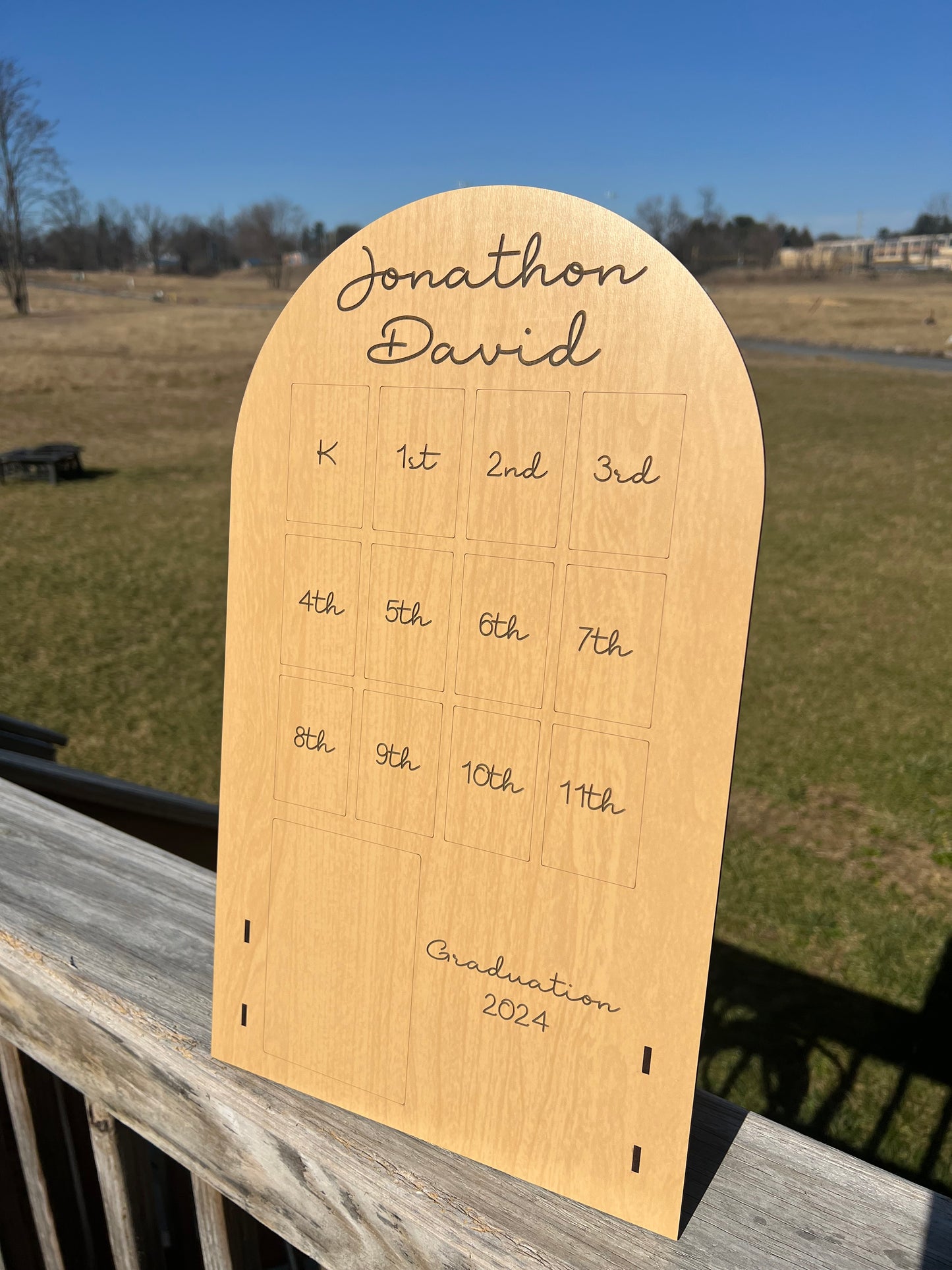 School Picture Display Frame Kindergarten-Graduation