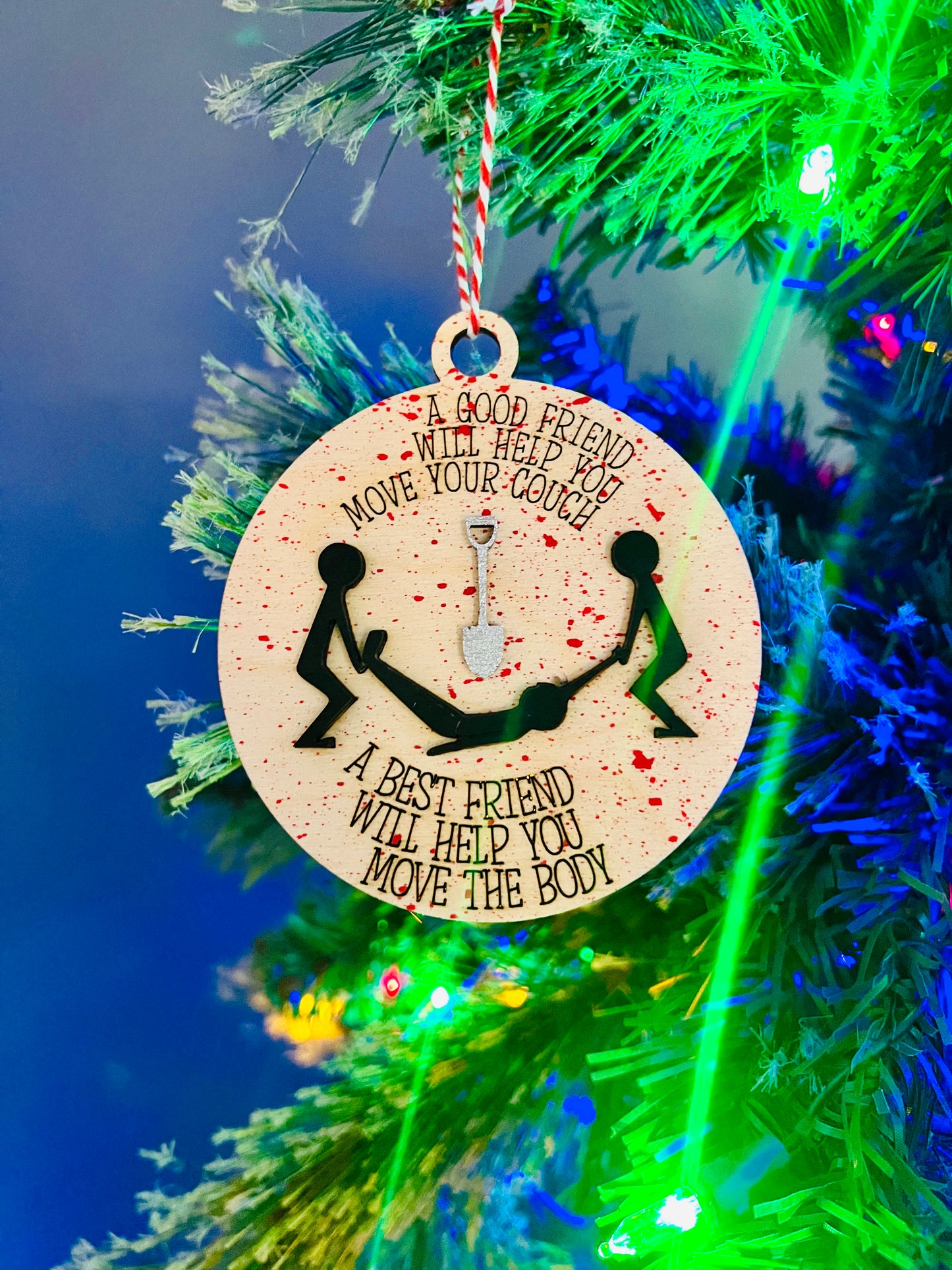 Move the Body Best Friends Ornament