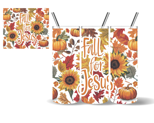 Fall For Jesus 20 oz Tumbler