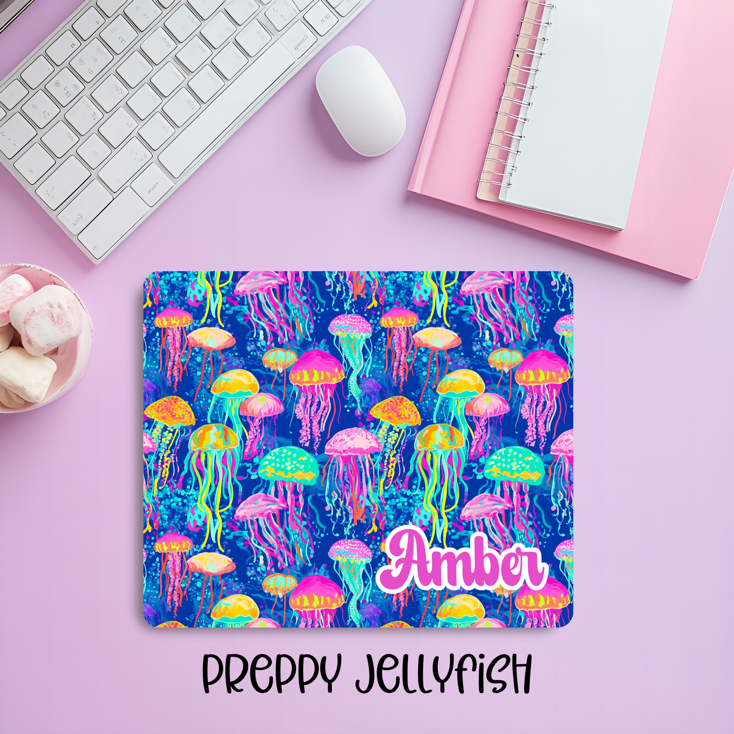 Personalized Mousepads Gloomy Bloom