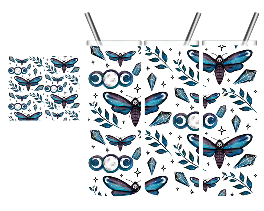 Moth Skull 20 oz Tumbler
