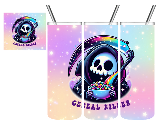 Cereal Killer Grim Reaper 20 oz Tumbler