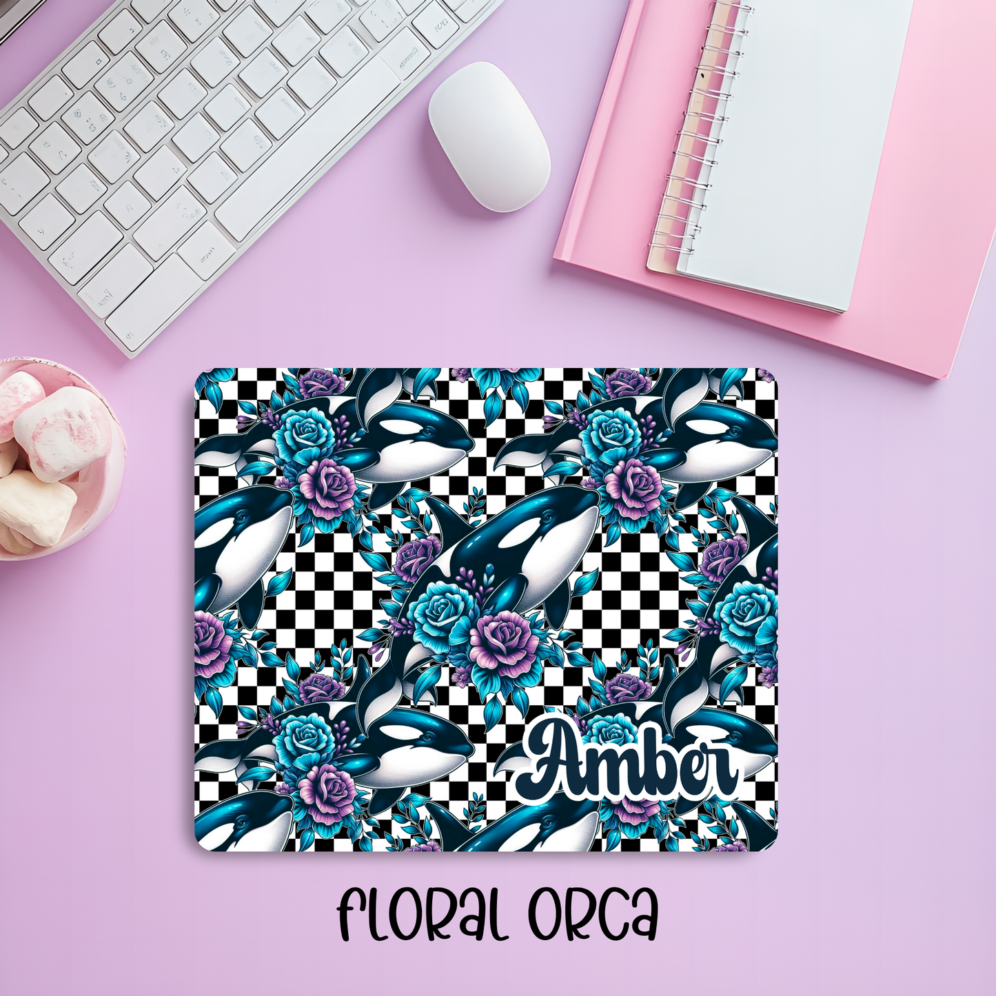 Personalized Mousepads Gloomy Bloom