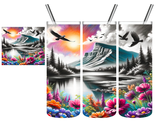 Moutain River 20 oz Tumbler