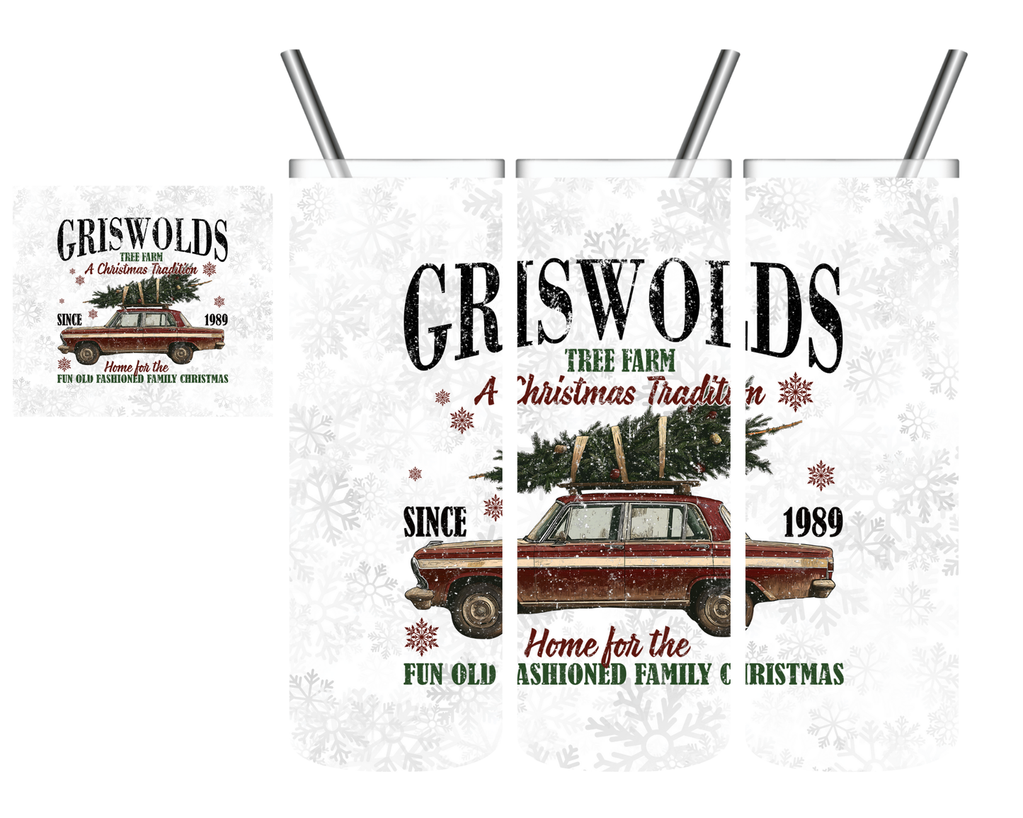 Griswold Tree Farm 20 oz Tumbler
