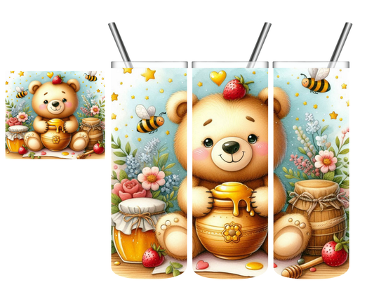 Honey Bear 20 oz Tumbler