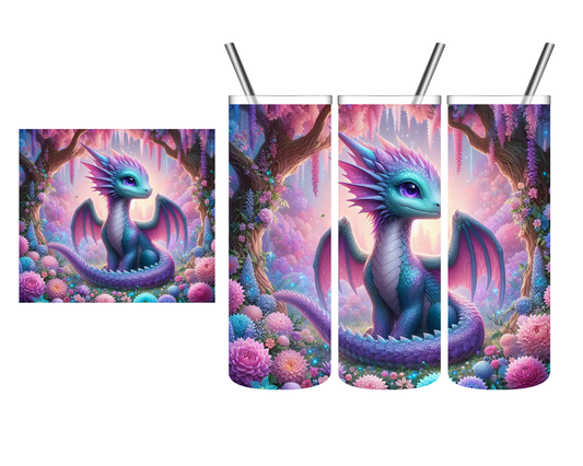 Iridescent Dragon 20 oz Tumbler