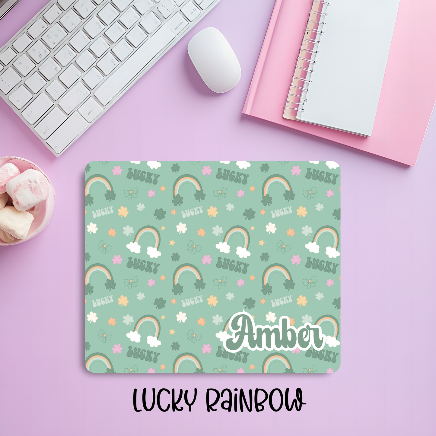 Personalized Mousepads Gloomy Bloom