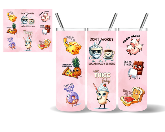 Food Porn Funny  20 oz Tumbler
