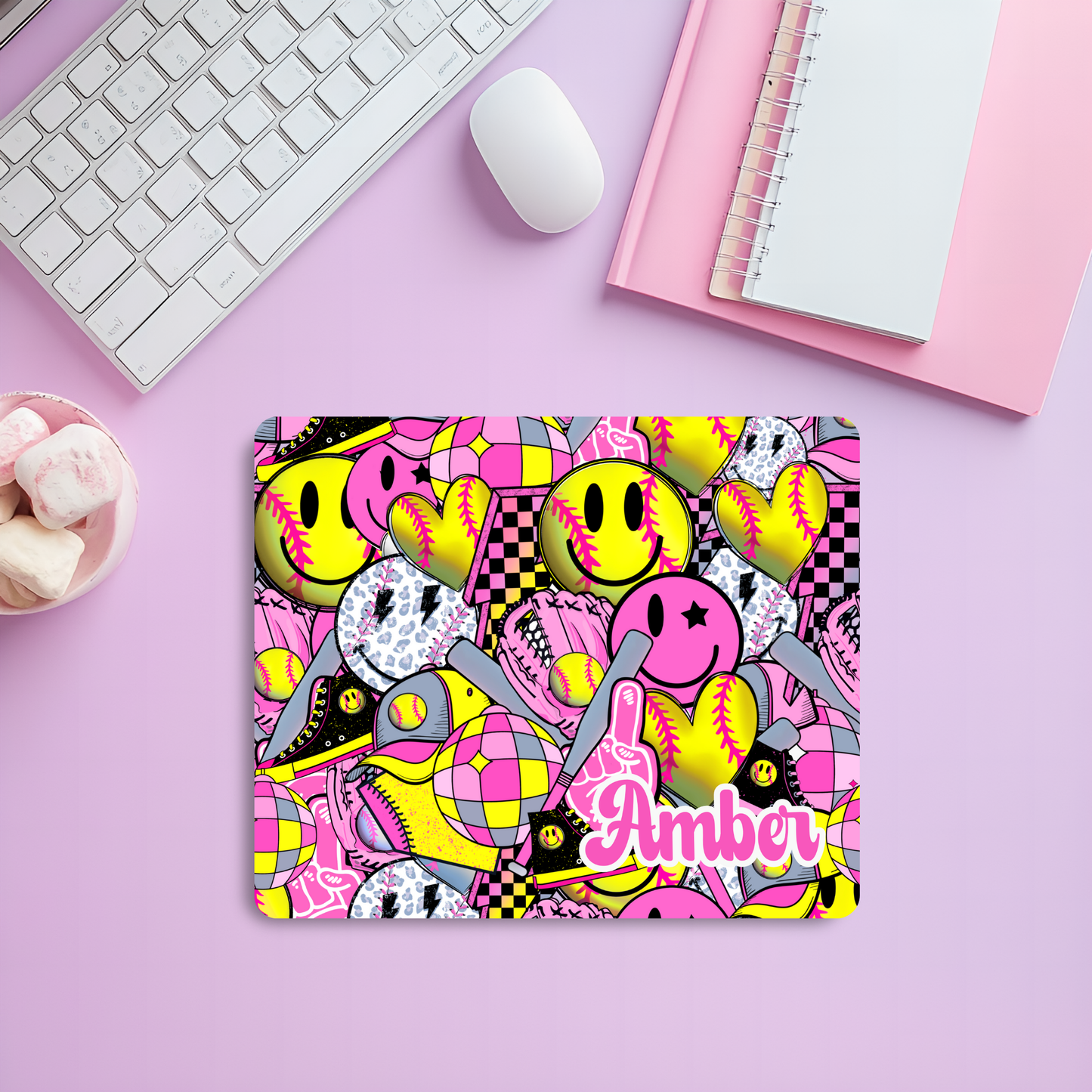 Personalized Mousepads Gloomy Bloom