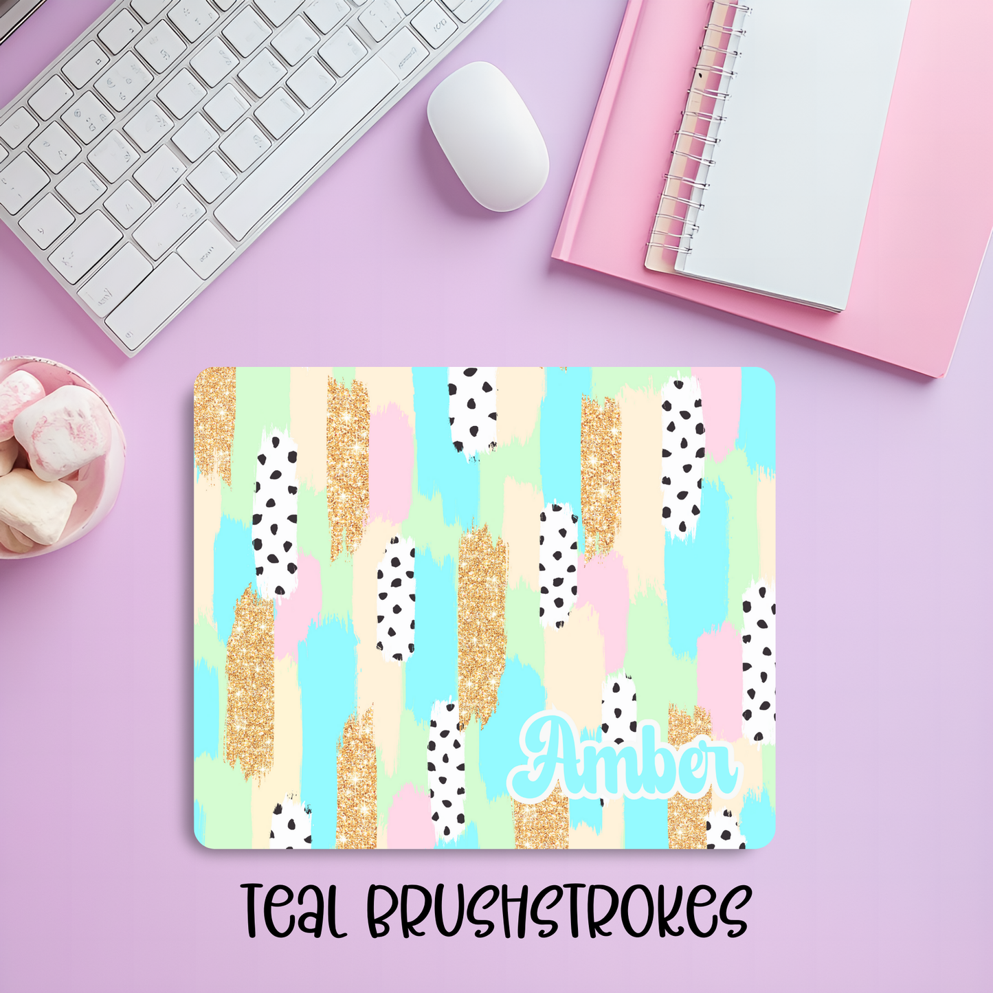 Personalized Mousepads Gloomy Bloom