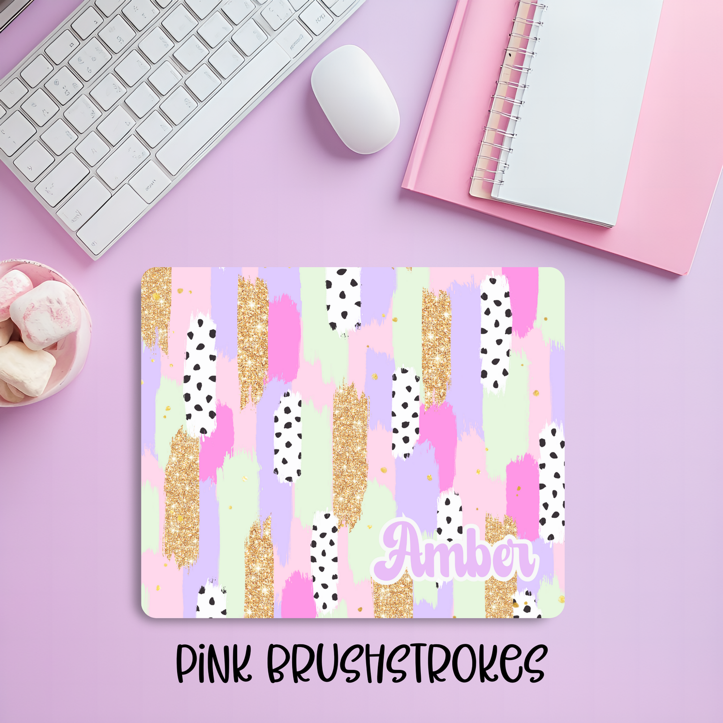 Personalized Mousepads Gloomy Bloom