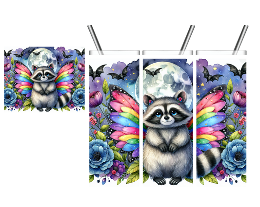 Fairy Raccoon 20 oz Tumbler