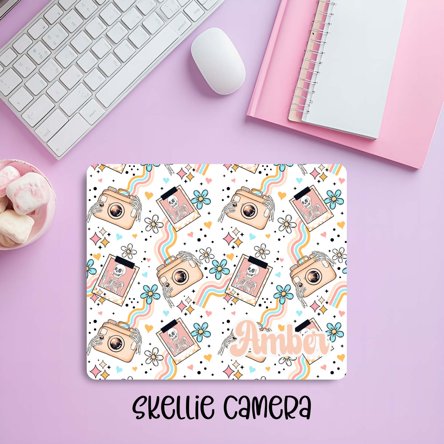 Personalized Mousepads Gloomy Bloom