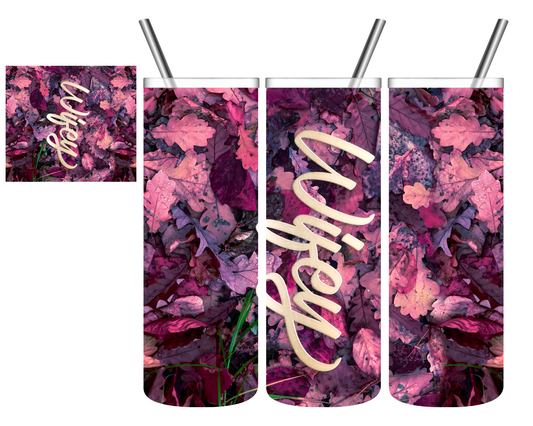 Camo Wifey Wife 20 oz Tumbler