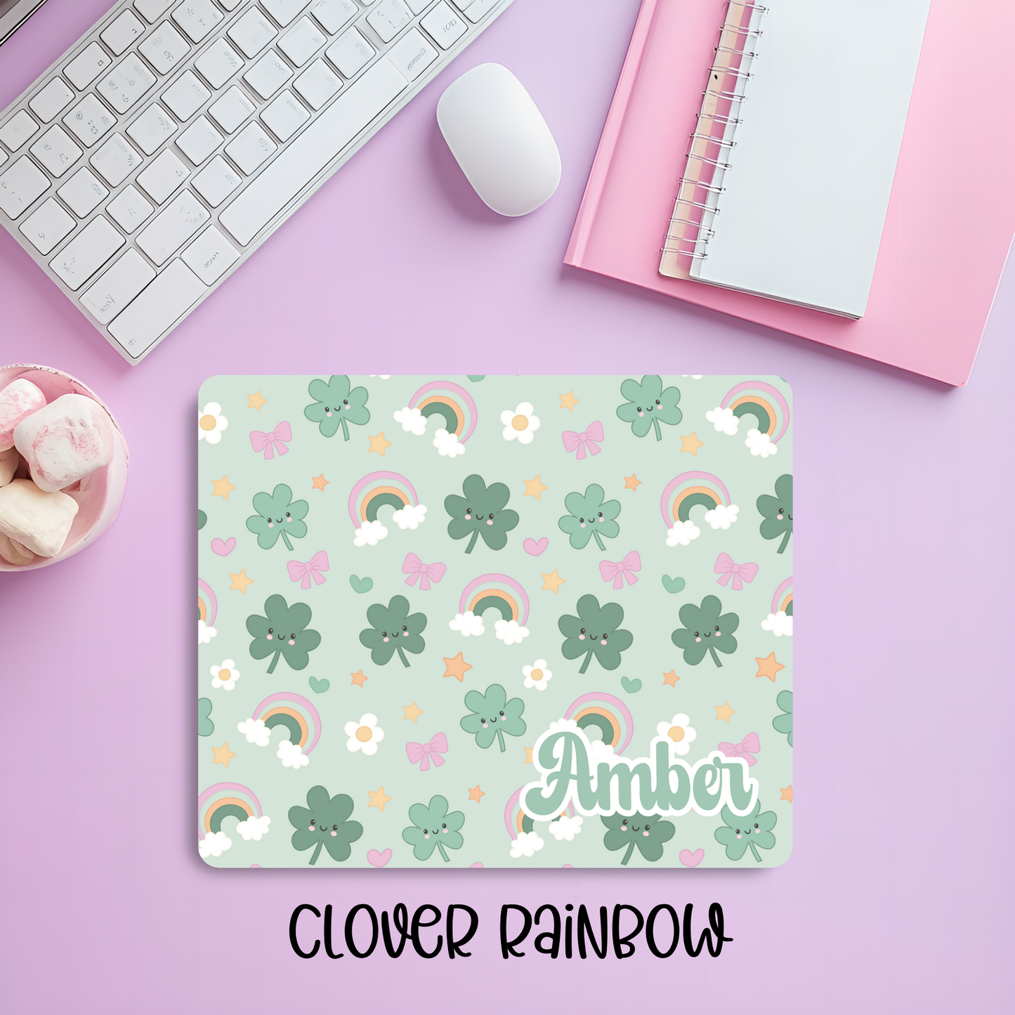 Personalized Mousepads Gloomy Bloom
