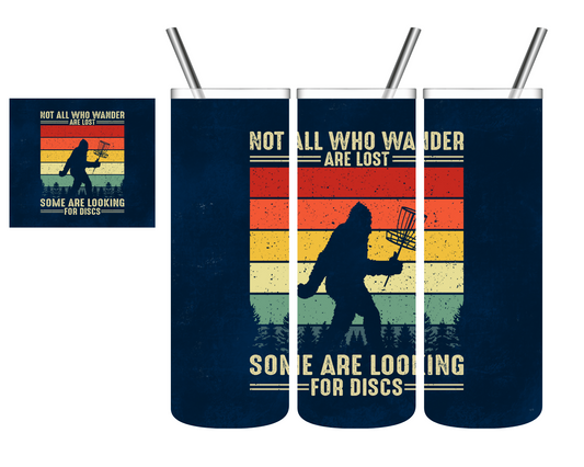 Sasquatch Disk Golf 20 oz Tumbler