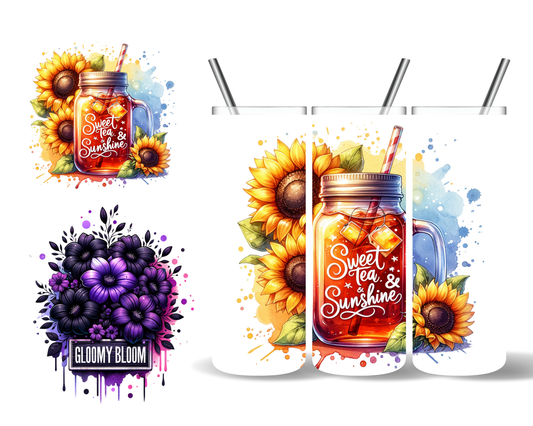 Sweet Tea & Sunshine Summer 20 oz Tumbler