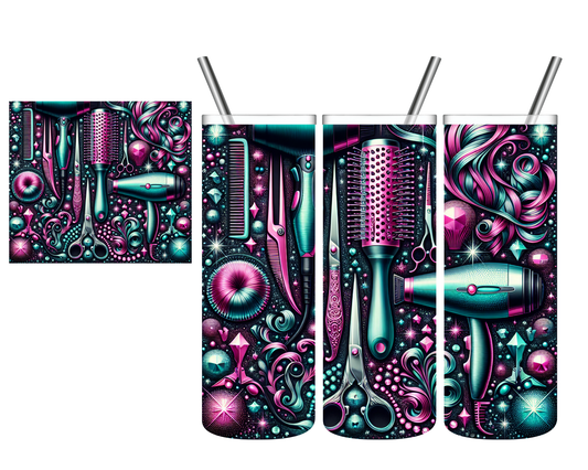 Glam Hair Stylist 20 oz Tumbler
