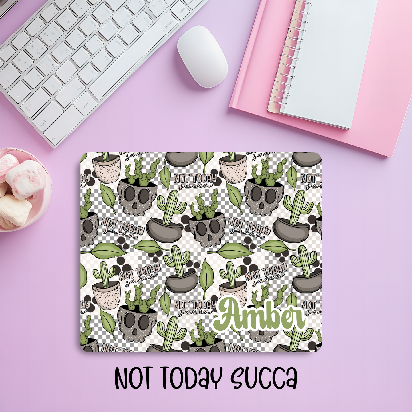 Personalized Mousepads Gloomy Bloom