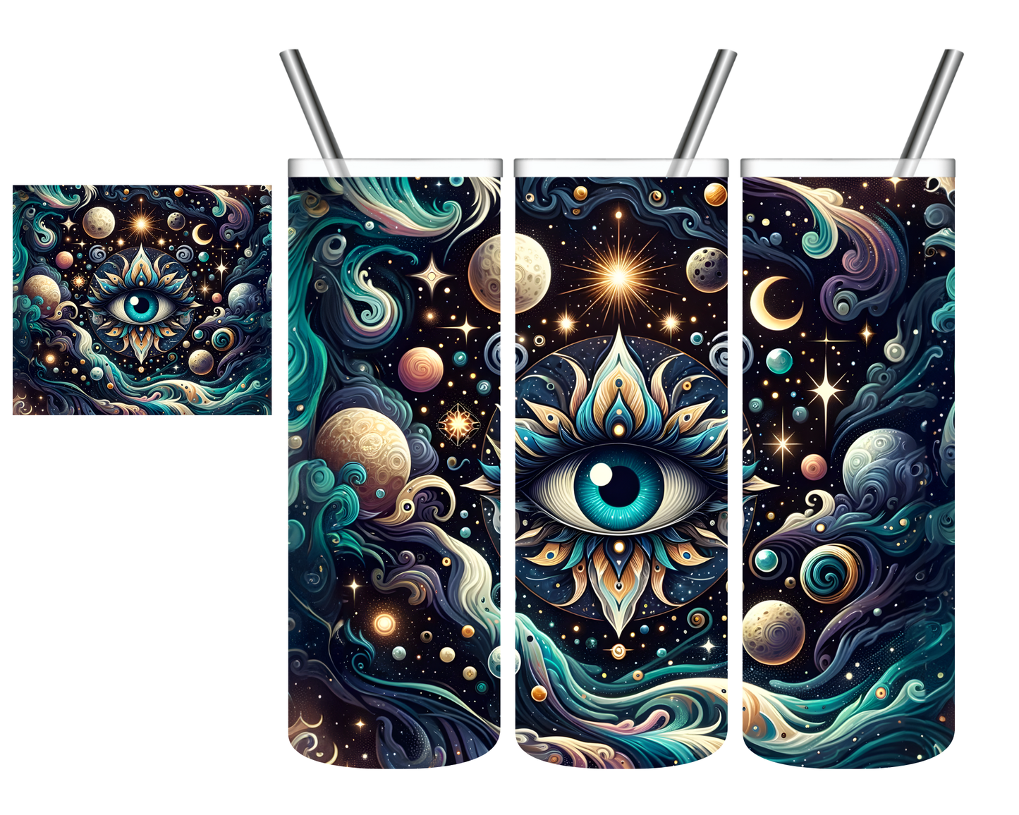 Celestial Evil Eye 20 oz Tumbler