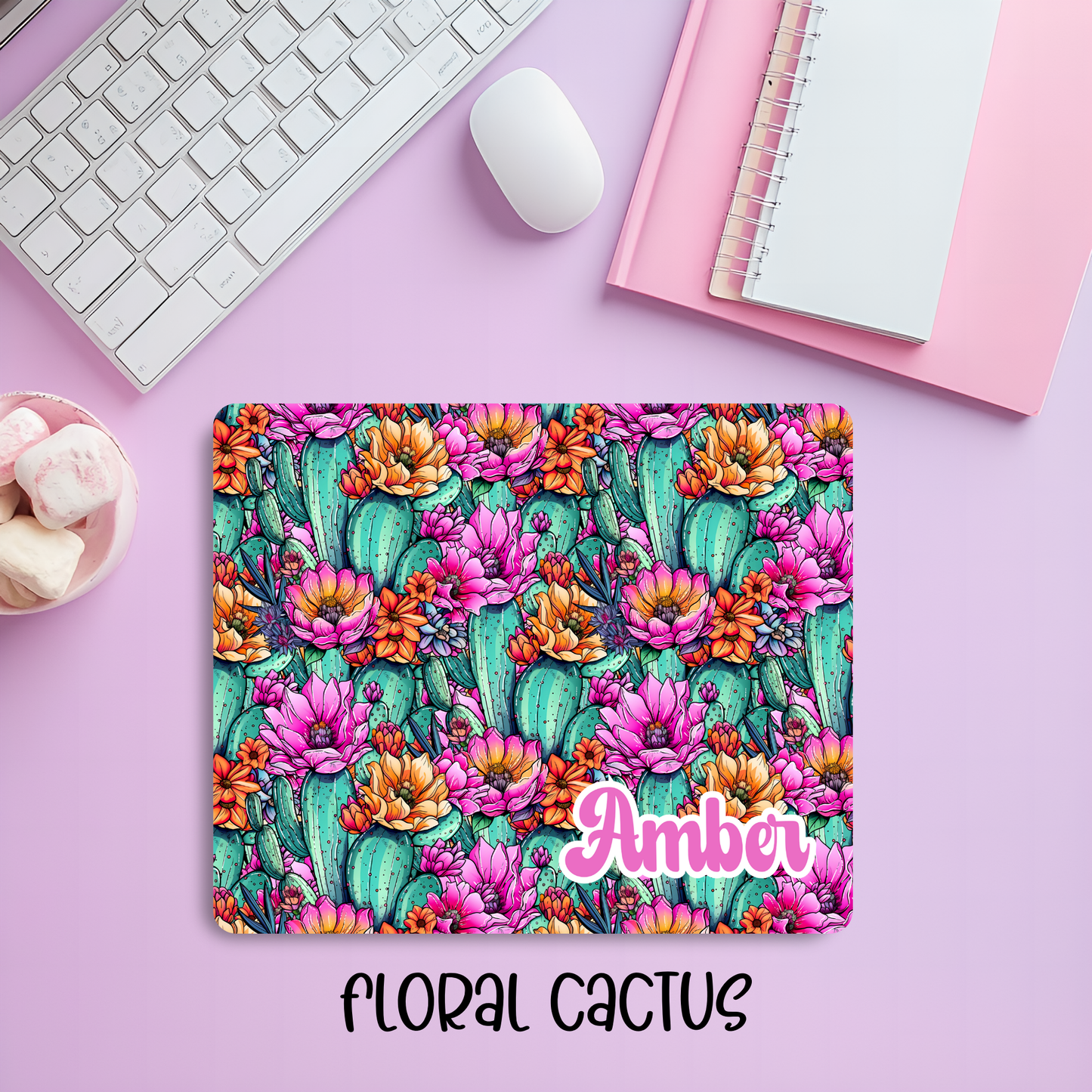 Personalized Mousepads Gloomy Bloom