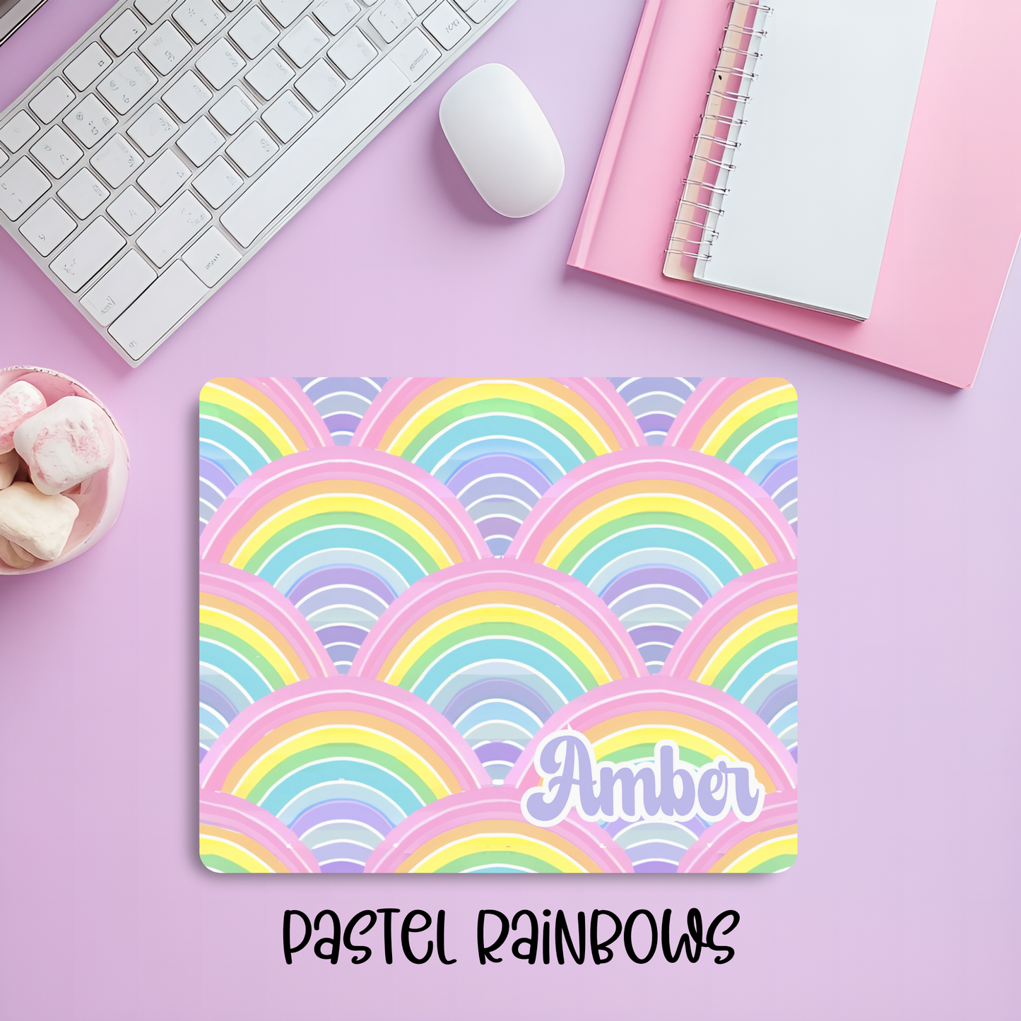 Personalized Mousepads Gloomy Bloom
