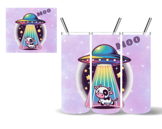 Moo Cow Aliens 20 oz Tumbler