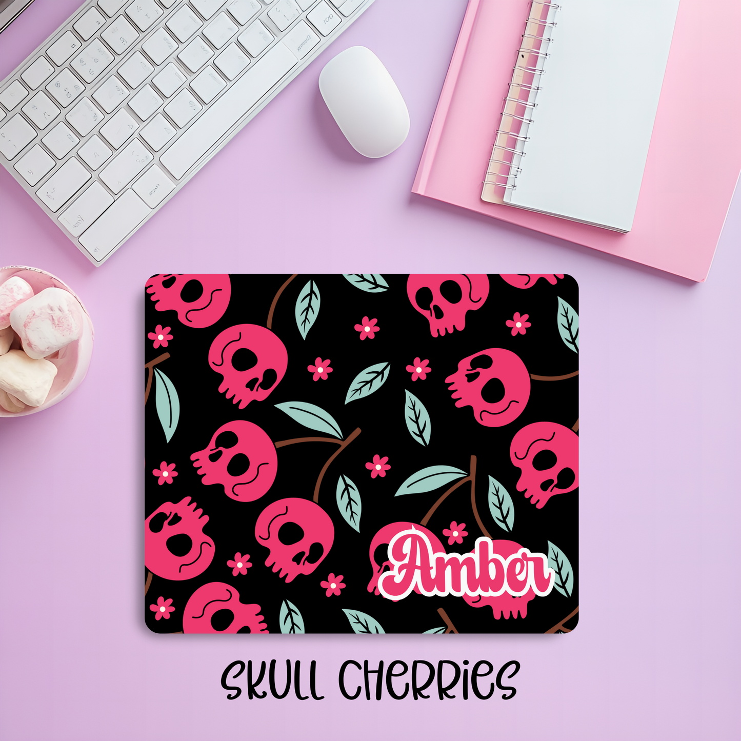 Personalized Mousepads Gloomy Bloom