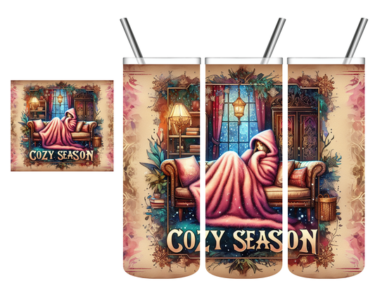 Vintage Cozy Season 20 oz Tumbler