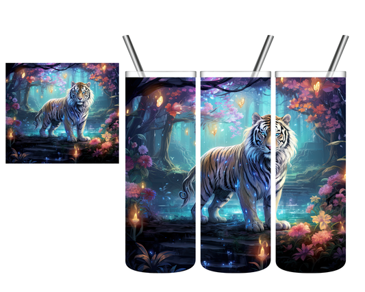 Enchanted Tiger 20 oz Tumbler