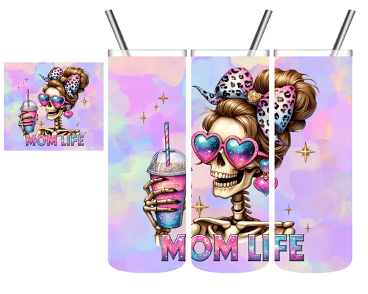 Mom Life Skeleton 20 oz Tumbler