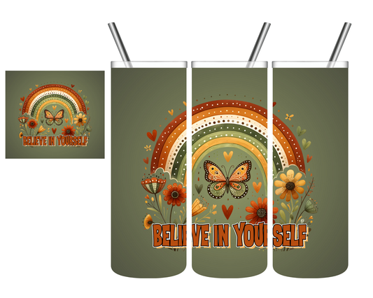 Boho Believe in Yourself 20 oz Tumbler