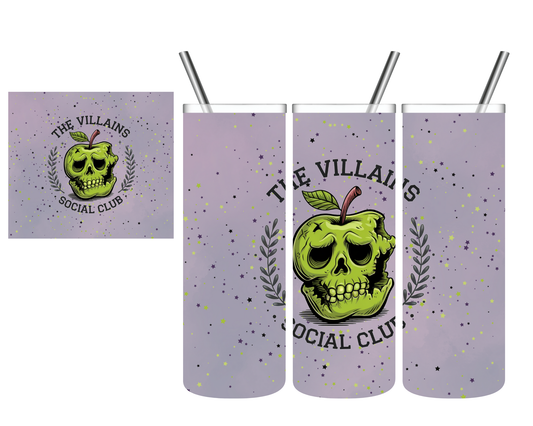 The Villains Social Club Poison Apple 20 oz Tumbler