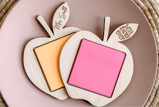 Simple Teacher Post It Note Holders