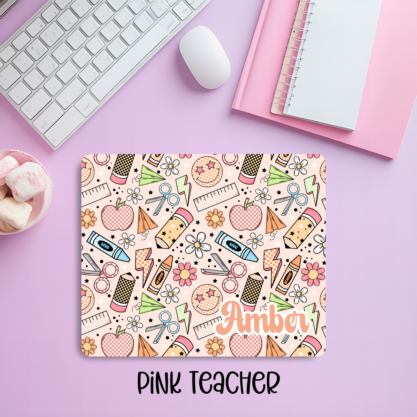Personalized Mousepads Gloomy Bloom