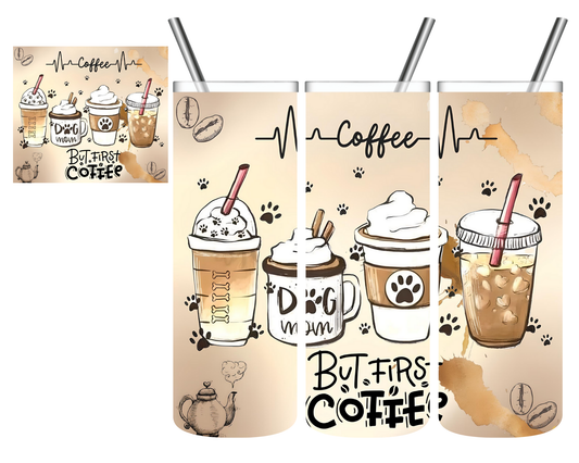 Dog Mom Coffee 20 oz Tumbler