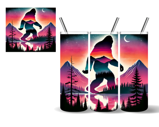 Bigfoot Mountains 20 oz Tumbler