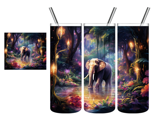 Enchanted Elephant 20 oz Tumbler