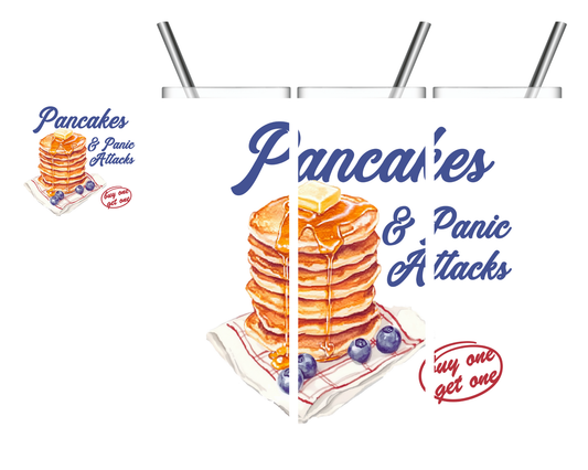 Pancakes & Panic Attacks 20 oz Tumbler