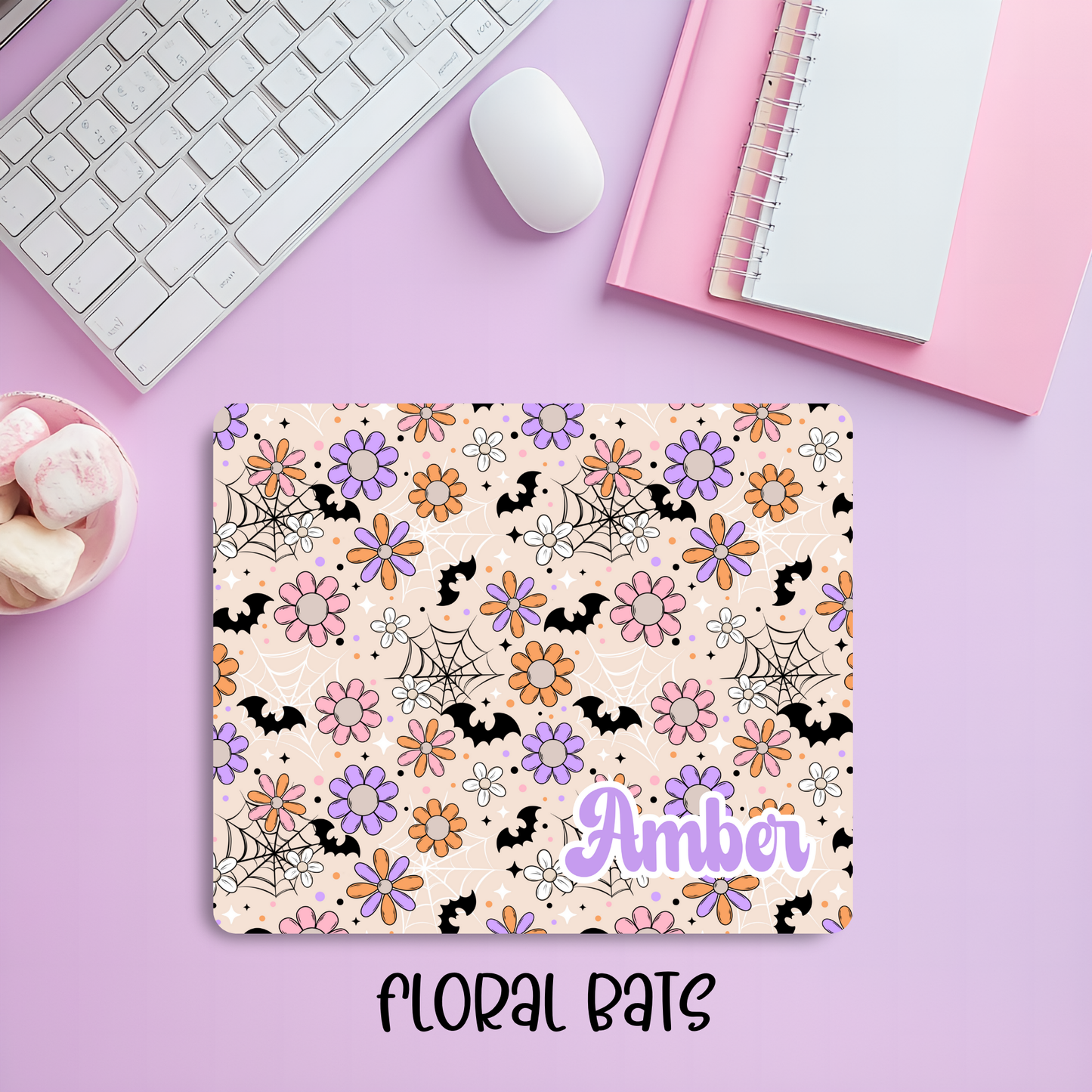 Personalized Mousepads Gloomy Bloom