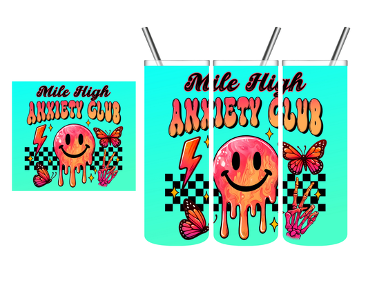 Mile High Anxiety Club 20 oz Tumbler