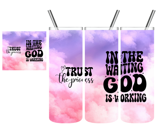 In The Waiting God is Working 20 oz Tumbler